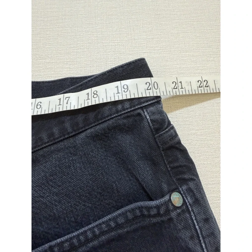 Zegna Sport Denim Project Men's Black Jeans Size 42 Luxury Cotton